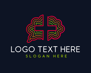 Healthcare - Brain Cross Healthcare logo design