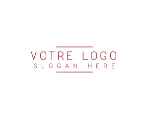 Simple Minimalist Company Logo
