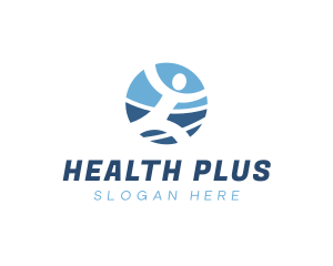 Health Fitness Athlete logo design