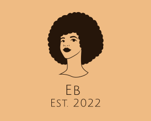 Girl - Beauty Afro Hairdresser logo design