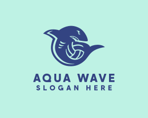 Oceanic - Shark Water Polo logo design