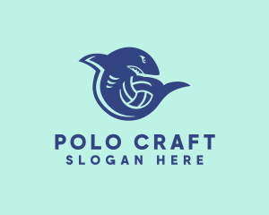 Shark Water Polo logo design