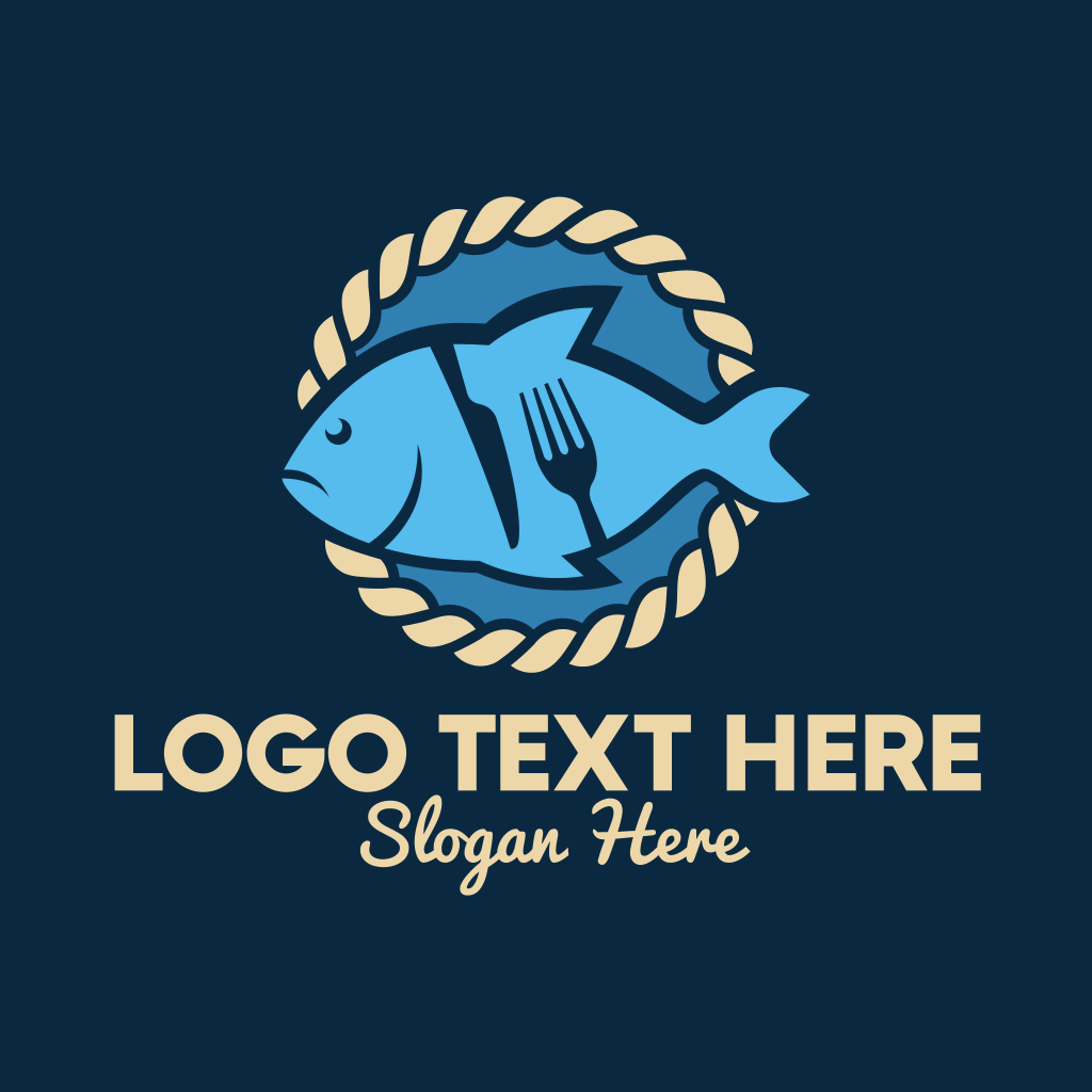 Fish Seafood Restaurant Logo | BrandCrowd Logo Maker