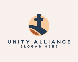 Fellowship - Christian Cross Fellowship logo design