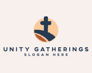 Congregation - Christian Cross Fellowship logo design