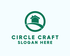 House Circle Residence logo design