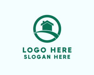 Swoosh - House Circle Residence logo design