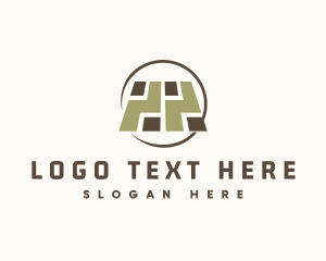 Concrete - Home Flooring Tile logo design