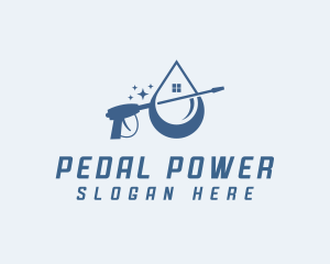 House Cleaning Power Washer logo design