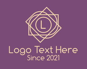 Interior Design Letter  logo design