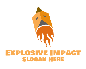 Fox Rocket Launch logo design