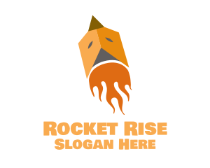 Launch - Fox Rocket Launch logo design
