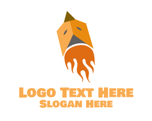 Design - Fox Rocket Launch logo design
