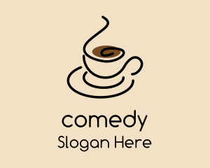 Simple Coffee Cup Logo