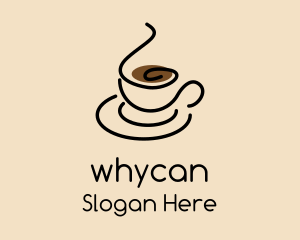 Good Morning - Simple Coffee Cup logo design