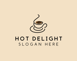 Espresso Coffee Cup logo design