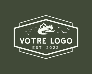 Outdoor Mountain Traveler  Logo