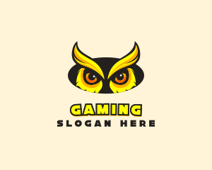 Gaming Owl Bird Logo