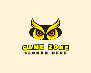 Gaming Owl Bird logo design