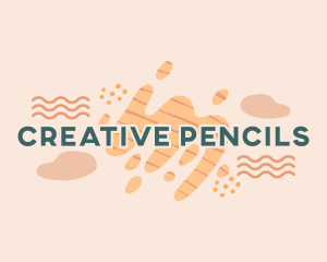 Fun Quirky Doodle logo design