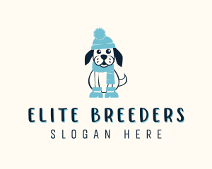 Winter Dog Clothing logo design