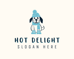 Winter Dog Clothing logo design