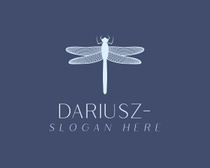 Fly - Dragonfly Indigo Insect logo design