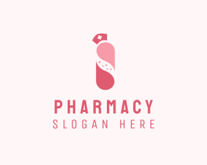 Pharmacy Medicine Pill  logo design