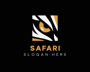 Animal Safari Tiger logo design