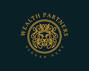 Regal Luxury Lion logo design