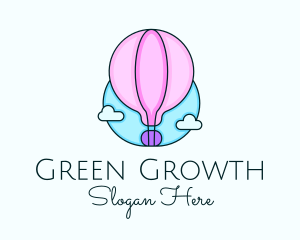 Hot Air Balloon Daycare logo design