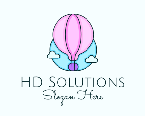 Hot Air Balloon Daycare logo design