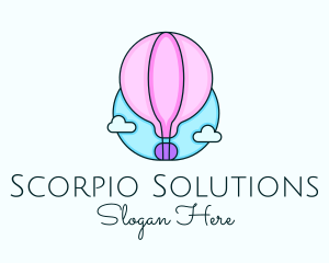 Hot Air Balloon Daycare logo design