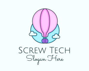 Hot Air Balloon Daycare logo design