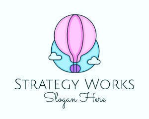 Hot Air Balloon Daycare logo design