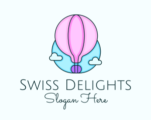 Hot Air Balloon Daycare logo design