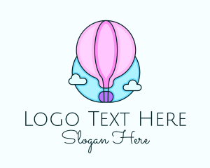 Children - Hot Air Balloon Daycare logo design