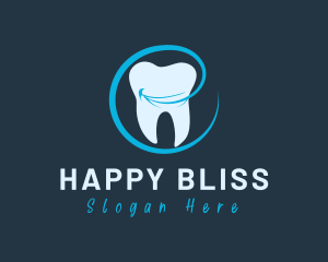 Happy Smile Tooth logo design