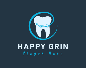 Smile - Happy Smile Tooth logo design