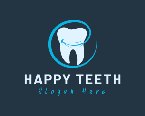 Smile - Happy Smile Tooth logo design