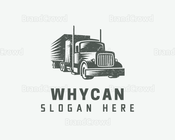 Gray Truck Forwarding Logo