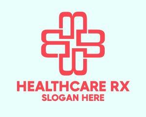 Pharmacist - Medical Red Cross logo design