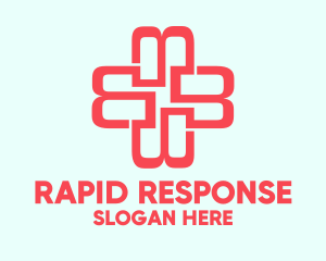 Emergency - Medical Red Cross logo design