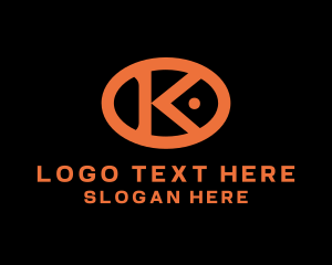 Insurers - Modern Generic Marketing Letter K logo design