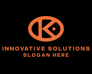 Modern Generic Marketing Letter K Logo