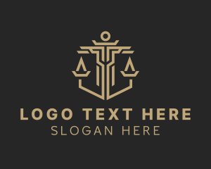 Legal Shield Scale  Logo