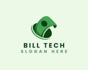 Bill - Dollar Cash Bill logo design