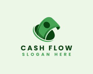 Dollar Cash Bill logo design