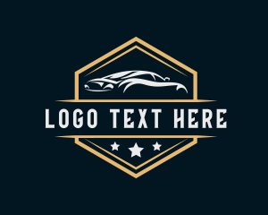 Sedan - Luxury Car Vehicle logo design
