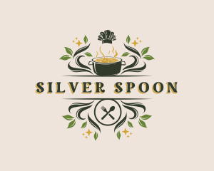 Restaurant Soup Pot logo design